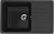 Мойка прямая U400 Ультра-чёрный