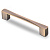 Ручка скоба S 4001 128 Бронза античная