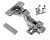 Петля вкладная 15* CLIP-ON ASTIL
