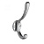 Крючок 2х рожковый KR 0270 Хром KERRON 20 кг.