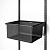 Корзина для металлической рамки Чёрный 580х427х280 GARDIE