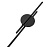 Ручка накладная 6604-1000-MB 1000MM Матовый чёрный