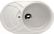 Мойка овальная U110 Ультра-белый 