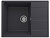 Мойка прямая Quartz Prima 650 Космос