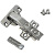 Петля 90* с доводчиком CLIP-ON ASTIL