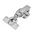 Петля полунакладная 08* с доводчиком CLIP-ON 3D 52мм Unihopper 