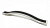 Ручка скоба SL TX-192-03-10 192 мм. металлическая Чёрный Хром SL 