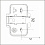 Монтажная планка DTC CLIP-ON 3D STYLISH Anyway H-2