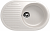 Мойка овальная U107 Белый