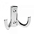 Крючок 2х рожковый WP 1304 Хром GAMET