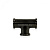 Ручка-кнопка FK421 knob, Никель черный шлифованный