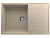 Мойка прямая Quartz Prima 780 Десерт