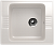 Мойка квадратная U204 Белый 